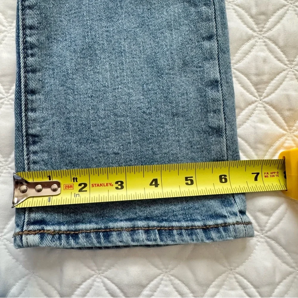Old Navy Boys Blue Denim Jeans Straight Leg Built in Flex Stretch Size 10
